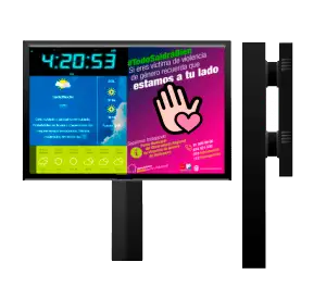 Monoposte LED Estático